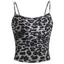 RoseSeek Girl's Camo Camisole Tops Spaghetti Strap Y2K Summer Tank Shirt