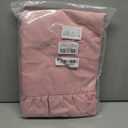 KKJIAF Ruffle Pillow Cases Standard Size Set of 2, Ruffled Pillow Covers with Envelope Closure, Wrinkle Resistant Pillowcases 20" x 26", Ruffled Pillow Shams, Light Pink