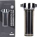 AQUAYOUTH 2.0 Carbon Shower Head Filter System | Removes Chlorine, Heavy Metals, And More | Great For Dry Skin/ Hair, And More | NSF Certified