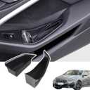 Car Door Storage Box Phone Tray Compatible with BMW 1 2 Series F40 F44 2020-2024 Armrest Phone Container Door Organizer Handle Pocket ABS Tray Insert Glove Pallet (Front Door)