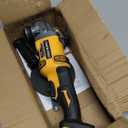 Cordless Angle Grinder Compatible with Dewalt 20V Max Battery(NO Battery) (NO Wheels) Brushless 4-1/2" Angle Grinder for Cutting, Griding, Polishing(10000RPM) (Yellow and Black)