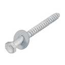 3/8" x 4" Lag Bolts (50 Pcs) Lag Screws for Wood, Hot Dip Galvanized, Hex Head with Washers