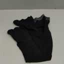 Truform 20-30 mmHg Compression Stockings for Men and Women, Thigh High Length, Dot Top, Closed Toe, Black, X-Large