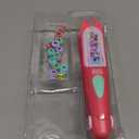 Hair Gem Stamper Kit,Bling Hair Jewels for Girls, Hair Styling Tool with Reusable Shining Diamonds, Christmas Birthday Arts & Crafts Gift for 5-12 Year Old Girl (Red)