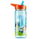 Bluey Kids Water Bottle with Straw 20 oz BPA Free Leak Proof Plastic Drink Bottle for Preschool Travel Sports Reusable Waterbottle Gifts for Kids