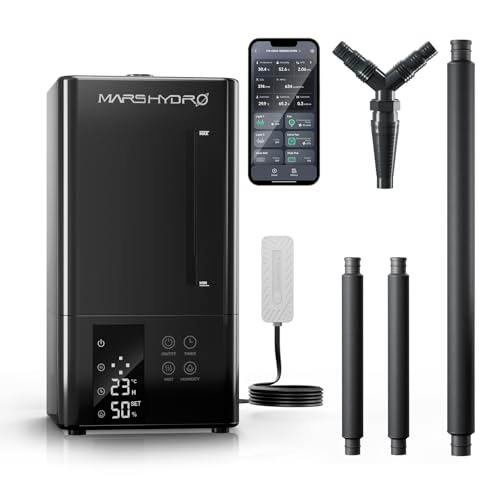 MARS HYDRO Plant Humidifier 5L, with Adjustable Humidity, Timer Function, Ultrasonic Precise and Silent Operation, No-Leak Seal for Grow Tent, Indoor Planting, Greenhouse, Bedroom