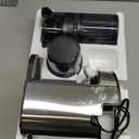 Cold Press Juicer,400W Juicer Machines,4.9"Wide Feed Chute Slow Masticating Juicer for Whole Vegetables & Fruits, High Juice Yield, Easy to Clean, Advanced Touch Sensing Switch(Silver Gray)