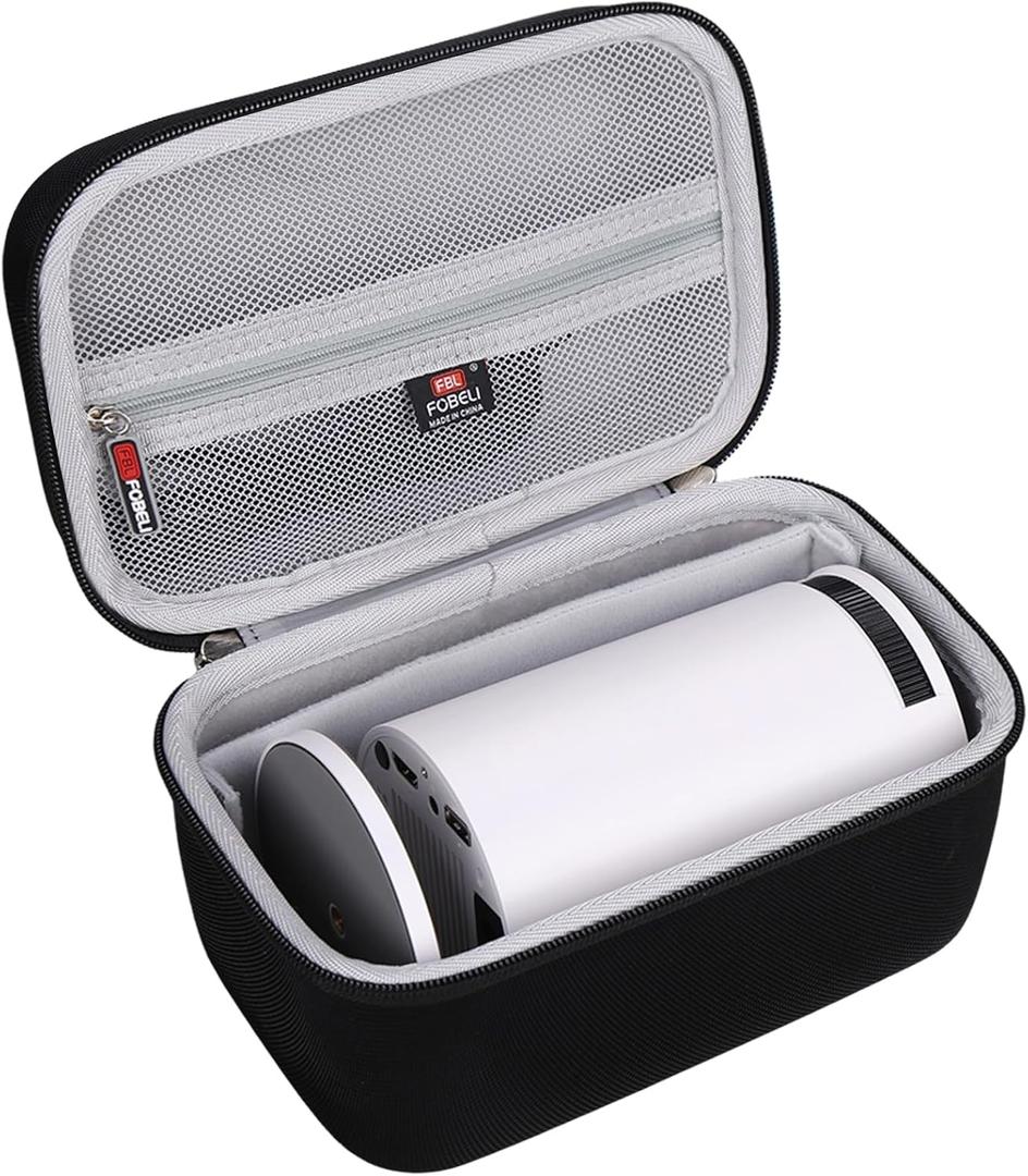 FBLFOBELI Hard Travel Case for Magcubic HY300PRO/for MoGo 3 Pro/for XuanPad/for WiMiUS/for Alwtniet/for Limimart/for Aubor/for HIPPUS Portable Mini Projector 4K 1080P Support