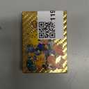 55 PCS Gold Cards Packs Rare Golden Cards Deck Box Gold Foil Card for Fans/Kids/Collectors Gifts (No Duplicates) (Gold)