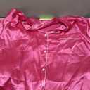 Ekouaer Womens Silk Satin Pajamas Set Short Sleeve Sleepwear Button Down Loungewear 2 Piece Pjs Shorts Set (Hot Pink, 3X-Large)