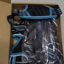 rabbitgoo Dog Harness No Pull with 2 Leash Clips, Adjustable Soft Padded, Reflective Oxford No Choke Pet Vest with Easy Control Handle for Large Dogs, Blue, XL