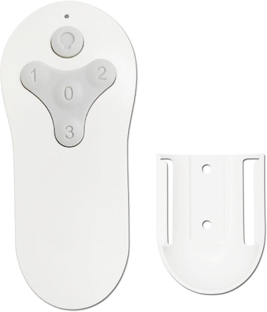 Replacement Ceiling Fan Remote Control KUJCE10311/TR214A, KUJCE10712/TR214B, 2BB78-ITL-F304C Models, 3-Speed & Light Dimmer,Easy to Pairing (Remote Only)
