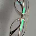 RB.Pilot Blue Light Aviator Reading Glasses for men Women Metal Frame Spring Temple, Gold 1.5x