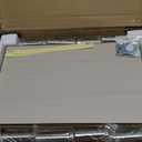 AX Waber Dual Monitor Riser - Adjustable Length & Angle, Wooden Stand for 2 Monitors with Storage (Light)