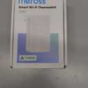 meross Matter Smart Thermostat for Electric Baseboard Heater, Works with Alexa, HomeKit, Google, SmartThings, Programmable WiFi Thermostat for House, Energy Saving, App & Voice Control for Smart Home