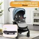 Snack Tray Compatible with Nuna,Snack Tray for Stroller Compatible with Nuna,3 in 1 Snack Tray Attachment Compatible with Nuna with Phone Holder and Cup Holder