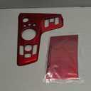 Amzcar Compatible with 2023 2024 2025 Kia Sportage Accessories Center Console Gear Shift Panel Cover Decoration Trim Electronic Gear Only (Red), 2 Pieces