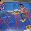 Paw Patrol Kids Table & Chairs Set for Kid and Toddler 36 Months Up to 7 Years, Includes: 1 Table (24" L x 24" W x 20" H), 2 Chairs (13" L x 13.5" W x 21" H) Weight Limit: 70 lb