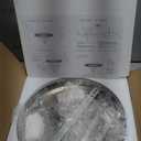 FRIXCHUR 11.8" Modern Crystal Chandelier, Crystal Ceiling Light for Bedroom, LED Flush Mount Chandeliers for Hallway Kitchen Bedroom (Dimmable)