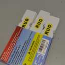 Rug Carpet Non Slip Grippers, Reusable Rug Tape Pads, Strong Adhesive Carpet Grippers for Area Rugs, Keep Corners Flat, No Damaging for Floor Removable, 12Pcs