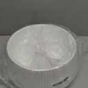 Meshpot 8 inch Orchid Pots with Holes for Repotting,Set of 1,Decorative African Violet Pots with Air-Pruning and Good Air Circulation,Plastic White Orchid Planter with Saucers