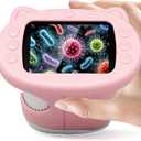 1000X Handheld Digital Microscope for Kids : Wonderquest Microscope with 2.0" IPS Screen, STEM Toys for Ages 3-6 8-13 Girls Boys Child, Portable Edu Gift Age 4-6 8-12 Children Students