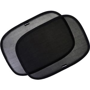 Enovoe Car Window Shades for Baby (2 Pack) - 21x14 Inches Sun Shade Blocker, Cling - Glare Shield and UV Rays Protection for Your Child - Side Windows Screens for SUV- Mesh Window Shades for car Baby