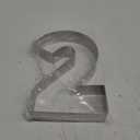 Extra Large Number 2 Cake Cutter 11 Inch Cookie Cutter Number Cake Pan 3D Stainless Steel Mould for Birthday and Baking, Parties,wedding Anniversary(Number 2)