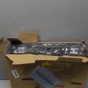 Stainless Steel Dish Drying Rack for Kitchen Counter, Sink Organization and Storage Essentials with Silverware & Utensil Holder, Home and Apartment Decor, 12.5''W x 16.5'L, Black