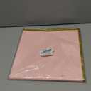 RUSPEPA 20 Sheets Flower Wrapping Paper - Gold Edge Waterproof Floral Bouquet Wrapping Paper - Florist Supplies Packaging Paper for Birthday, Wedding and DIY Crafts - Pink