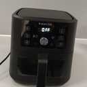 Instant Pot 4Qt VORTEX 6-in-1 Mini Air Fryer, Custom Program Options, Air Fry, Broil, Roast, Dehydrate, Bake, Reheat, Black, 4 Quarts