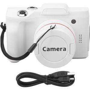 Digital Camera HD, Entry Level Video Vlogging with Flip Screen 16Mp for Beginners 16X Zoom Autofocus Portable Travel Stabilization Lightweight YouTube Teens Adults 3in