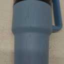 FF VESSEL SS TUMBLER W/HANDLE 40 OZ BLUE