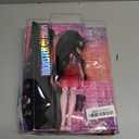 Monster High Doll, Draculaura in Pink Bow Dress and Black Cardigan with Pet Bat Count Fabulous and 7 Accessories Like Ramen, Lipstick and Purse