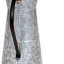 Deco 79 Metal Galvanized Watering Jug, 10 by 16-Inch,Gray