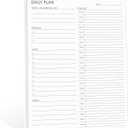 24 Hour Daily Planner with To Do List for Work & Personal Life,105 Days for Productivity Planner, No Bleed Everyday Planner, Daily Schedule, 6.5 x 9.8