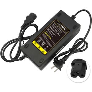 Charger for 48V 20AH Lead Acid Battery Scooter E-Bike Charger 100V-240V Input Supply 4 feet Cord