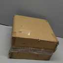 Ribbed Glass Vases, Clear Vases for Flowers Set of 2, Glass Vase for Centerpieces, Rectangle Vase for Living Room, Bedroom, Kitchen, Dining Table, Shelf, Wedding (Small)