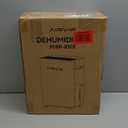 34 Pints Dehumidifiers for Home with 6.56ft Drain Hose, 2441 Sq.Ft Quite & Energy Efficient Dehumidifier for Basement Bedroom Bathroom with Auto Shut Off,2.5 L Water Tank,Smart Humidity Control (White 03CE)