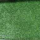 LOOBANI Large Dog Grass Pad with Tray - 35x23in Dog Litter Box with 2 Artificial Grass Patch + 2 Washable Pee Pads - Quickly Absorbency Indoor Outdoor Potty for Patio Balcony Apartment Use