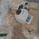 MorisMos Smiling Giant Teddy Bear, 39inch Large Stuffed Animal Bears with Big Footprints Plush, Kids Girlfriend Boyfriend Gift, Light Brown