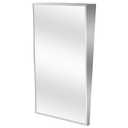 MorningRo Fixed Tilt Mirror 18" Width x 36" Height 304 Stainless Steel Frame Fixed Position Tilt Mirror for Handicap Bathroom Applications