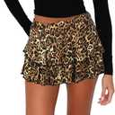 Mini Pleated Skirts for Women Womens Cargo Tennis Skirt Y2k Skater Skirt Girl Sexy Club School Skirt, Medium