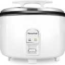 Commercial Rice Cooker, 46-Cup Rice Cooker, 9Qt Large Rice Cooker with Nonstick Inner Pot, Fast Cooking and Auto Keep Warm, with Rice Cup and Paddle, Easy to Clean, 1600W
