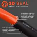 Heat Shrink Tubing 3/32" - Adhesive Lined - 3:1 Ratio - Waterproof Marine Grade Shrink Tube - Wire Shrink Wrap Tubing - Black - 50 Feet