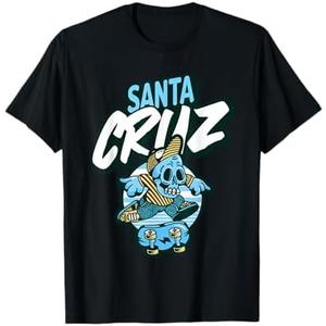 Santa Cruz California Vintage Skeleton T-Shirt XL