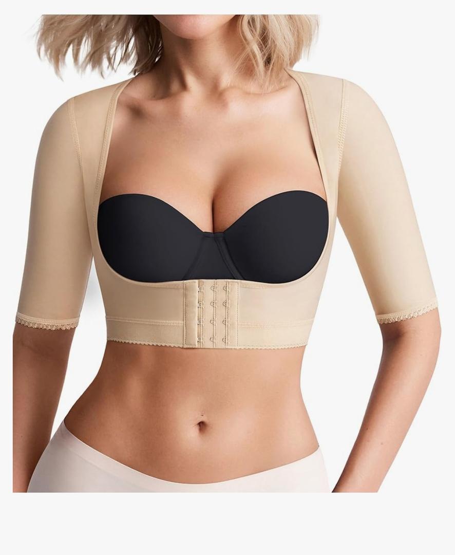 BRABIC Women's Shapewear Tops Post Surgery Compression Sleeve for Arm Shaper, Size 28