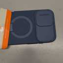 SURITCH for iPhone 16 Plus Case with Magnetic Camera Slide Cover and Adjustable Kickstand, Compatible with MagSafe, Shockproof Bumper Case Slim Protective Cover for iPhone 16 Plus 6.7 Inch, Blue