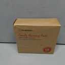 Organic Nursing Pads - 14 Washable Breast Pads for Breastfeeding, Wash Bag, Viscose Derived from Bamboo Reusable Nipple Covers for Breastfeeding Essentials, Soft & Absorbent (Bare Beige, L 4.8")