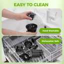 Juicer Machines, Cold Press Juicer Fit Whole Fruits and Vegetables, Slow Masticating Juicers with Wide Feed Chute, High Juice Yield, BPA Free
